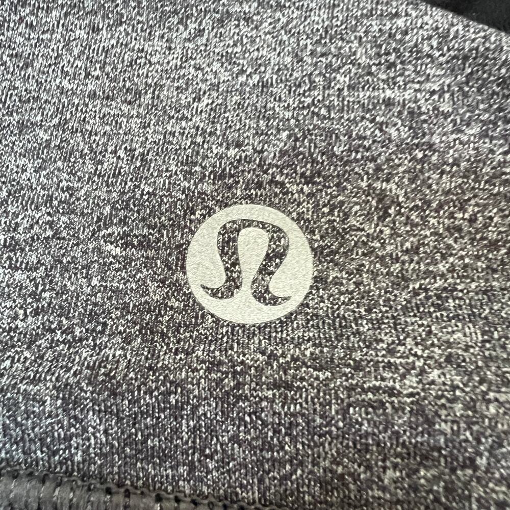 Lululemon Strappy Back Sports Bra Gray Heather No Size Tag - Picture 4 of 8